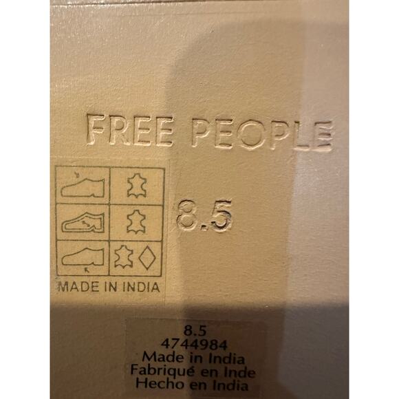 Free People Women's Sunny Day Braided Leather Sandals – Pink – Size 8.5 - Picture 9 of 9